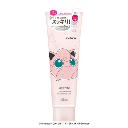 Softymo Cleansing Wash Hyaluronic Acid Pokemon 190g Makeup Remover