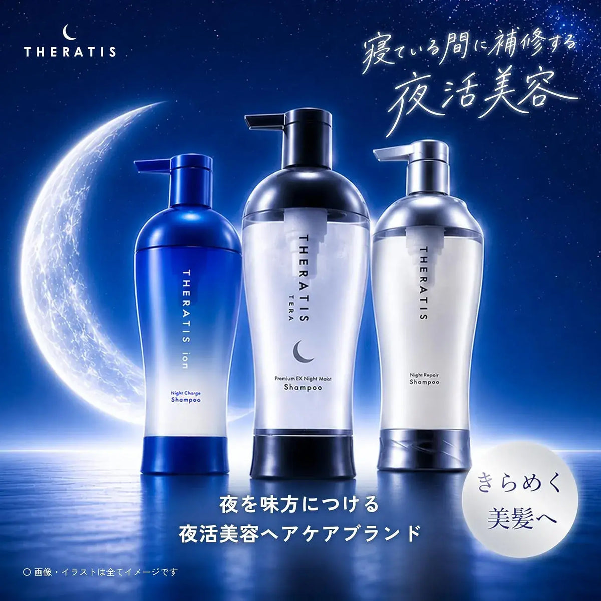 Theratis by Mixim Ion Night Charge Shampoo Anti Shedding