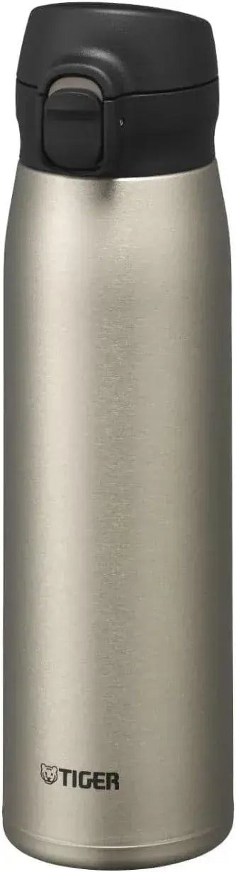 Tiger One Push Stainless Steel Water Bottle - Matte 600ml - 4904710453629