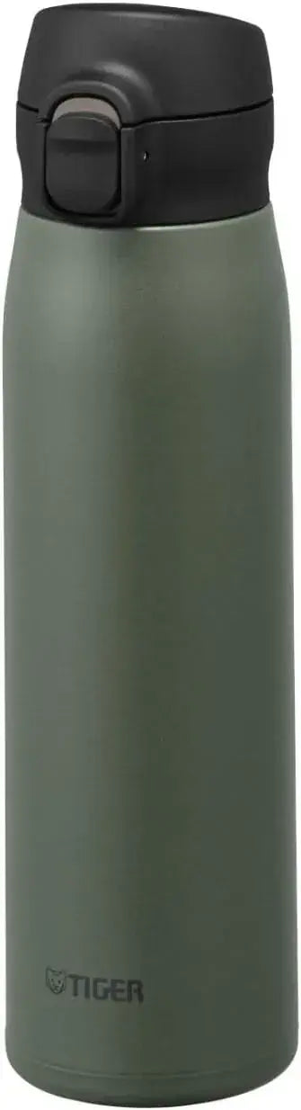 Tiger One Push Stainless Steel Water Bottle - Green 600ml - 4904710453612