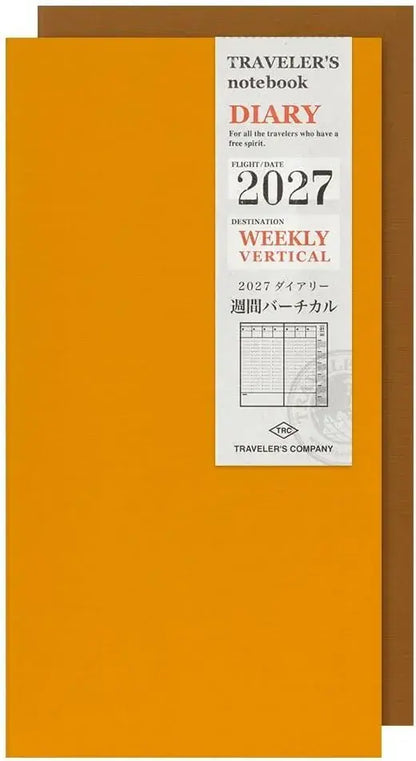Traveler's Notebook Planner Refill - Weekly - 4902805145022