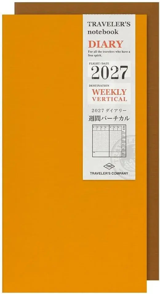 Traveler's Notebook Planner Refill - Weekly - 4902805145022