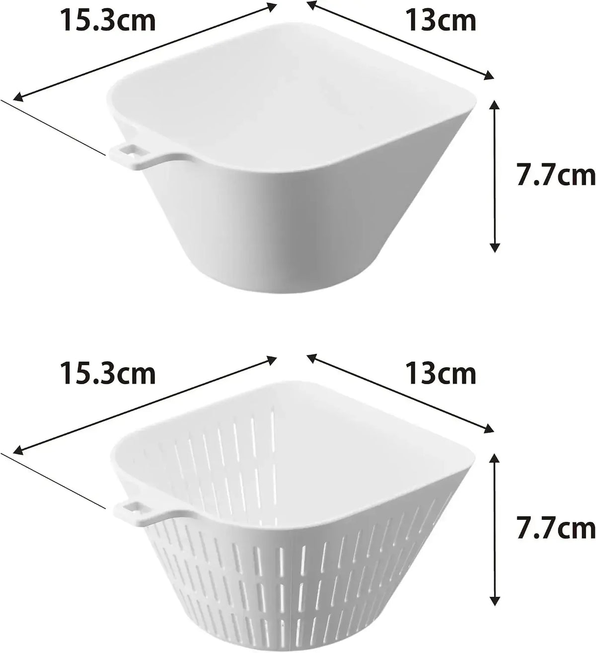 Yamazaki Tower Chili Bowl Colander Set
