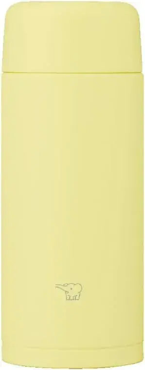 Zojirushi Stainless Steel Water Bottle - Luminous Yellow 250ml - 4974305234674