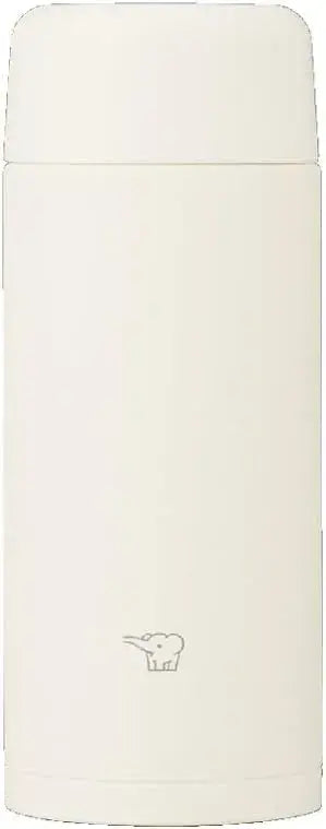 Zojirushi Stainless Steel Water Bottle - Bright White 250ml - 4974305234681