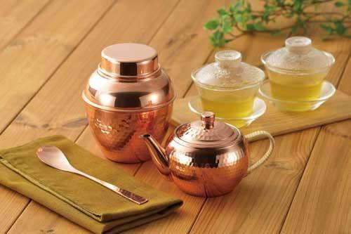 Asahi Japan Copper Long-Handled Caddy Spoon