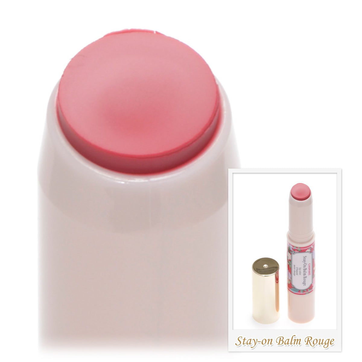 Canmake Stay-On Balm Rouge in Raspberry Rose 2.8G