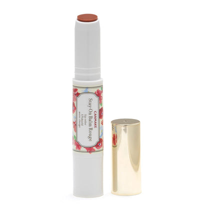 Canmake Stay-On Balm Rouge T04 Chocolate Lily 2.5G Long Lasting Lip Balm