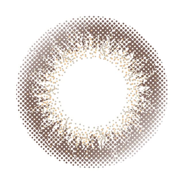 Envie 1 Day Color Contacts [1 Box 30 Pieces] 14.0Mm Champagne Gray/-4.50 - No Prescription Needed - Made In Japan