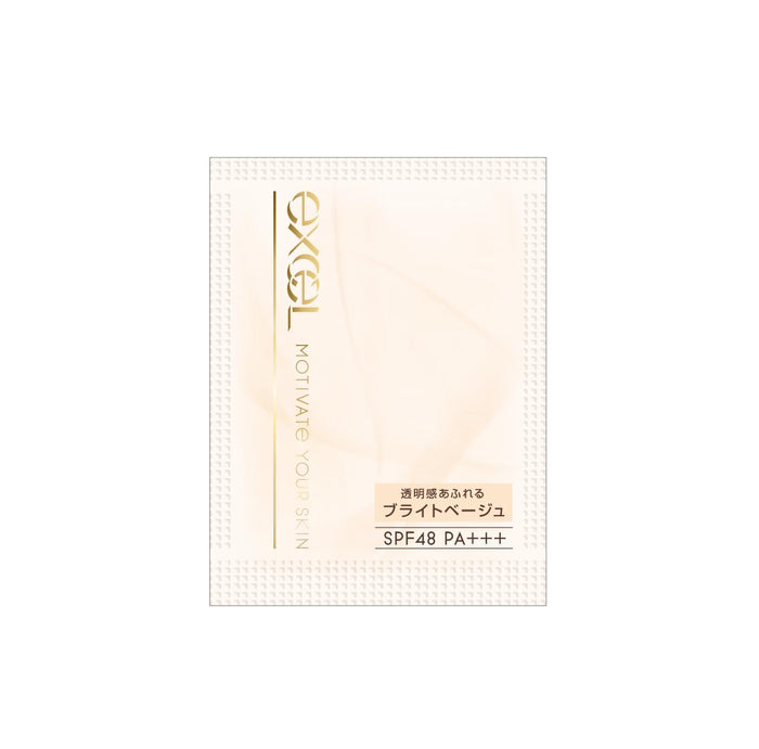 Excel All-In-One Beauty Serum Makeup Base Sample SPF48 PA+++ Skin Motivation