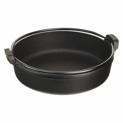Iwachu Japan Nambu Cast Iron Sukiyaki Pan 24Cm W/ Handle