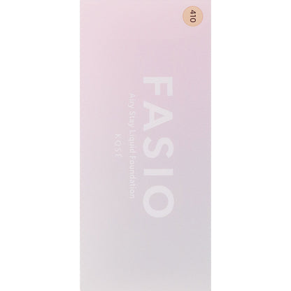 Kose Fasio Airy Stay Liquid Foundation 410 Ocher SPF30 PA+++ 30g - Made In Japan