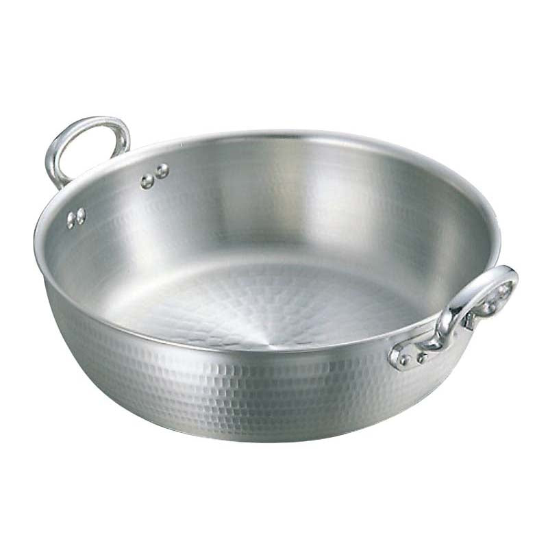 Japan Nakao 24Cm Hammered Aluminum Tempura Pan