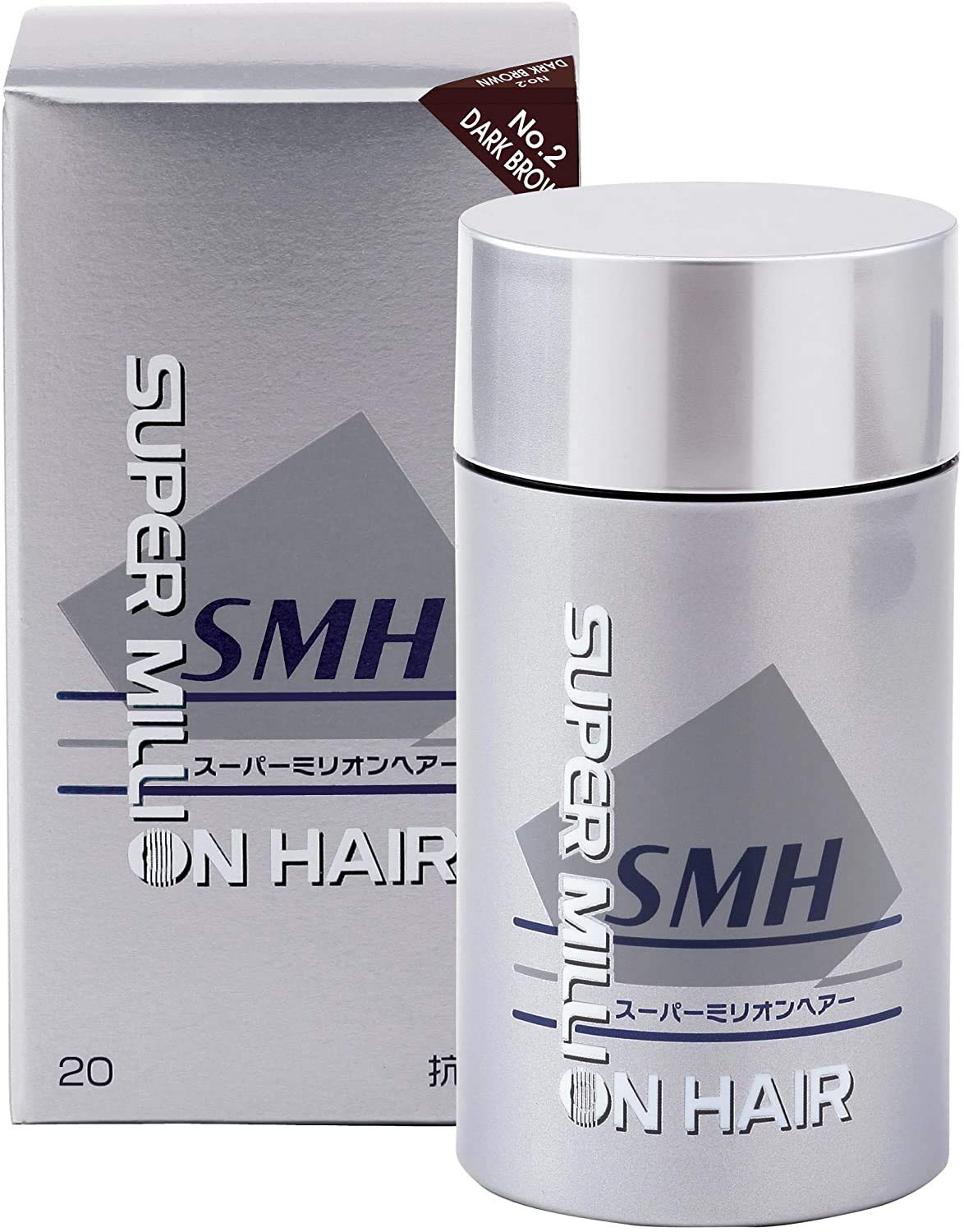 Ruan Japan Super Million Hair 2 Dark Brown 20G Capacity