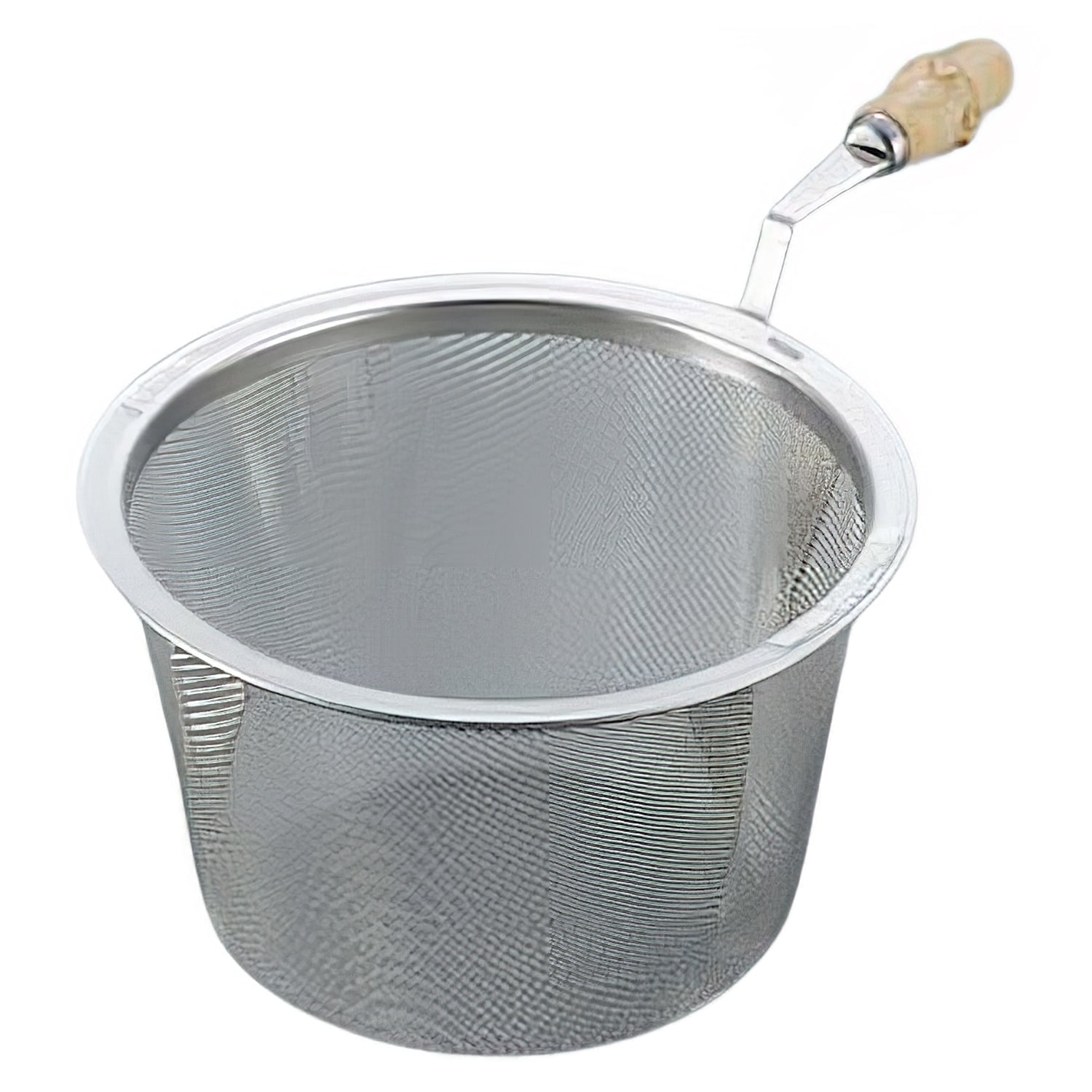 Takekoshi Stainless Steel Tea Strainer Bamboo Handle 78-84mm