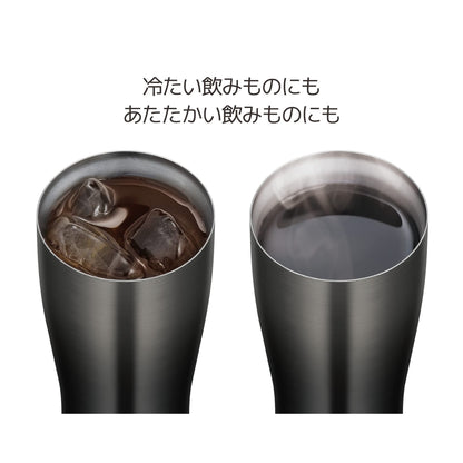 Thermos 600Ml Vacuum Insulated Tumbler Black Gradation Jde-601Ltd Bk-G Made In Japan