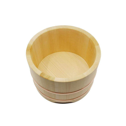 Yamacoh Ohitsu Sawara Wooden Rice Container Japan (21Cm)